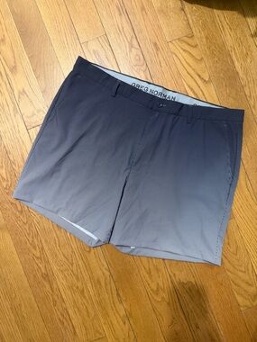 Attack Life Greg Norman Striped Performance Shorts
